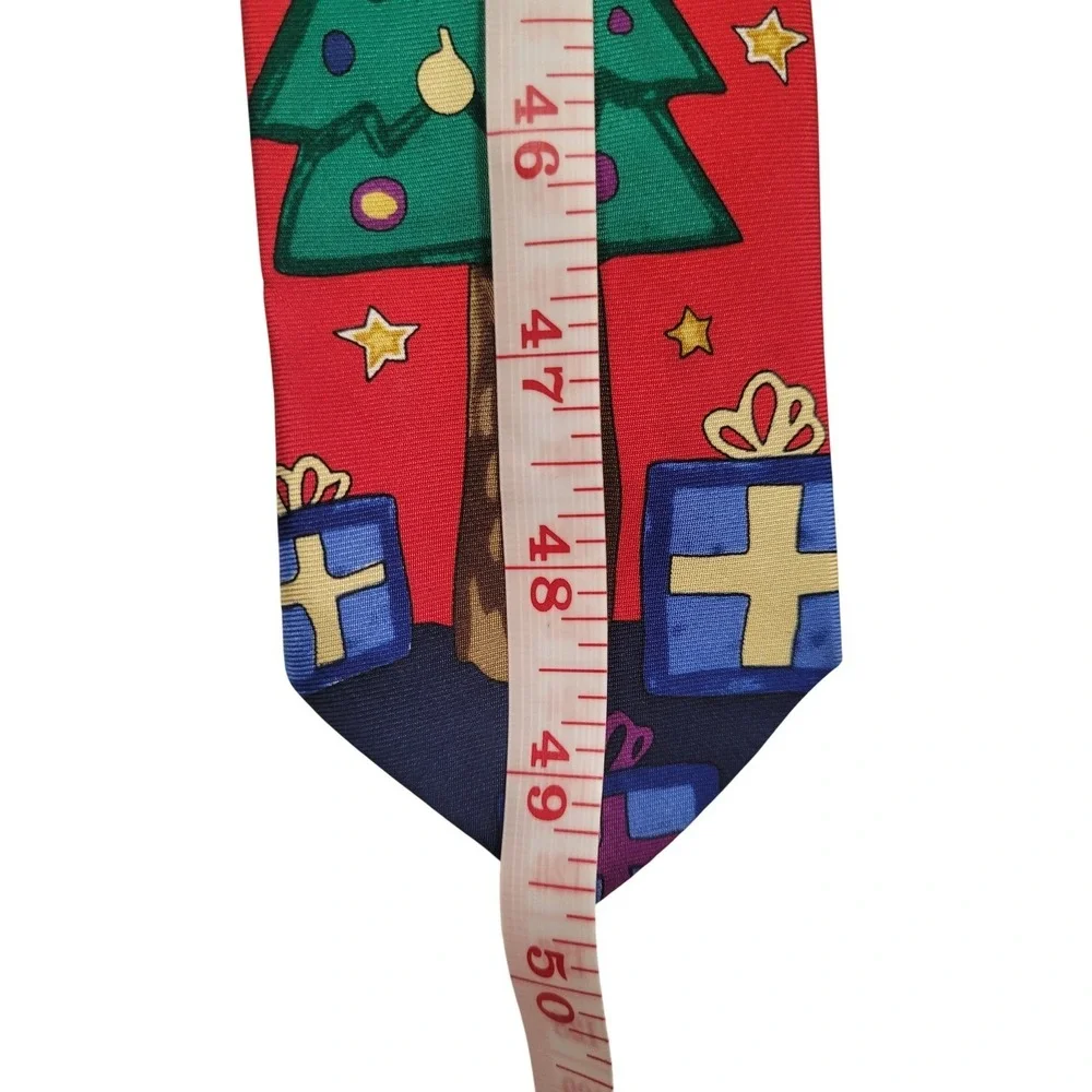 Christmas Tie Youth‎ The Save the Children Collection Power Star Tree Red